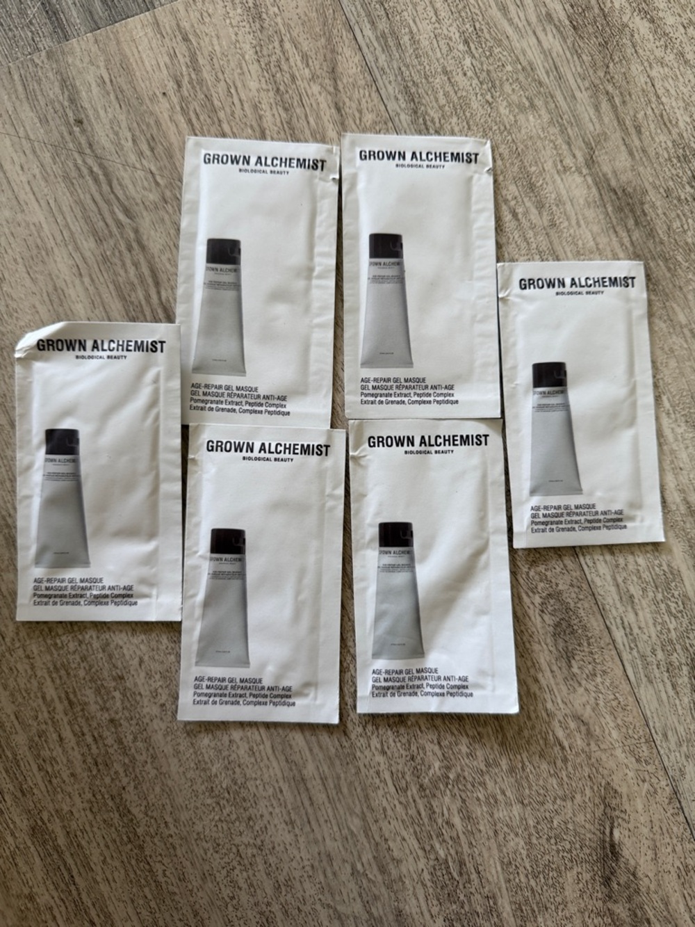 Grown Alchemist White Single-Use Gel Masque Sachets (Set of 6)